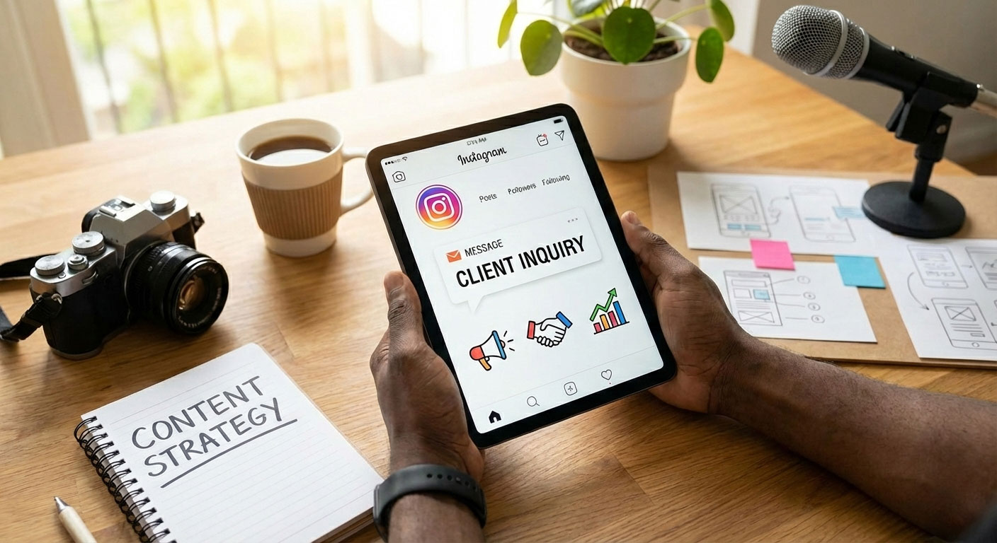 tips on how to use social media to get clients