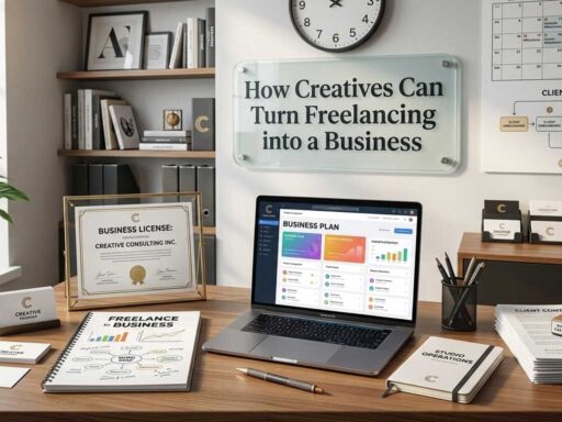 turning freelancing into a business as a creative
