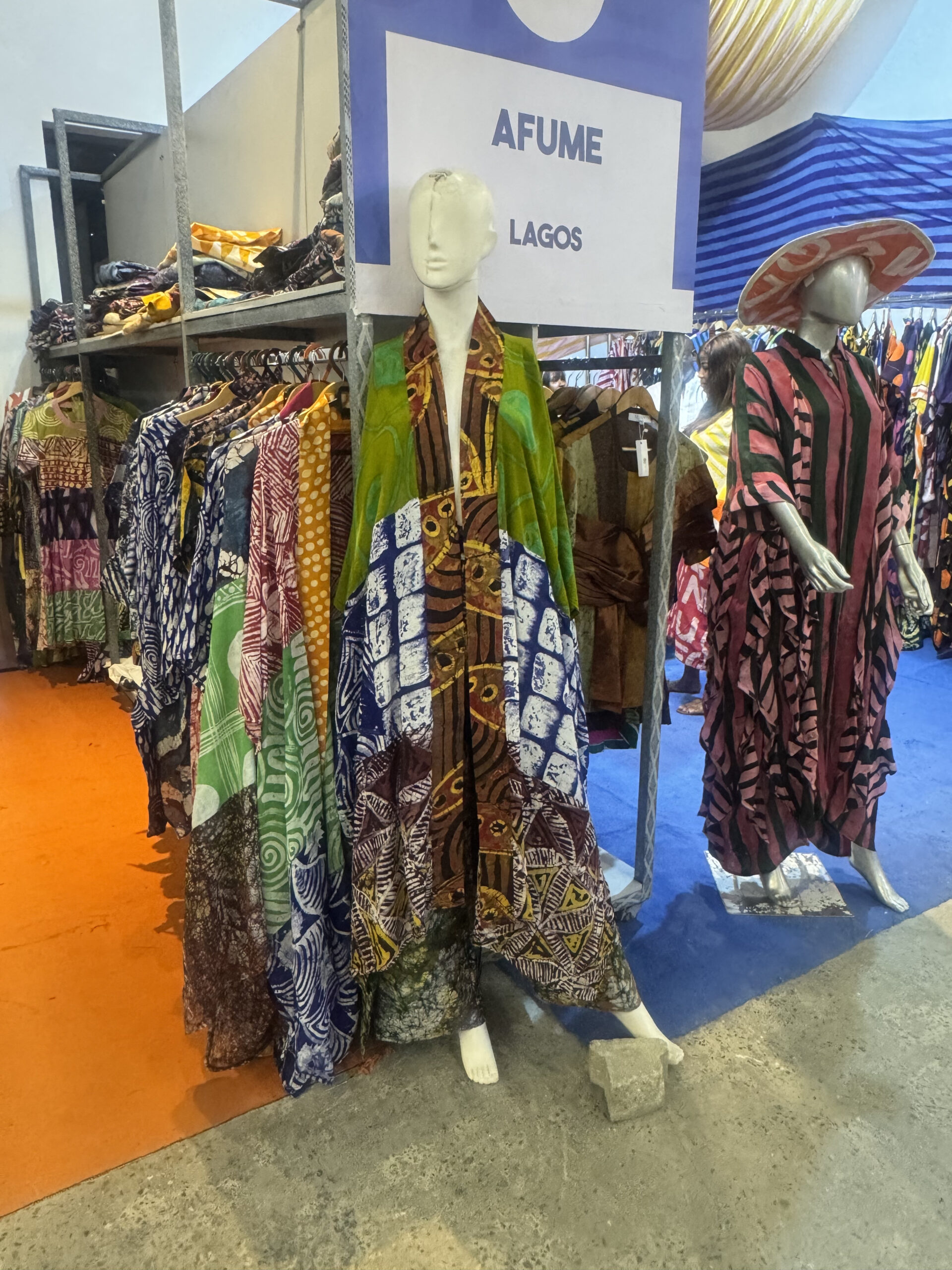 An exhibitor's stall at Ecobank Adire Lagos 2026