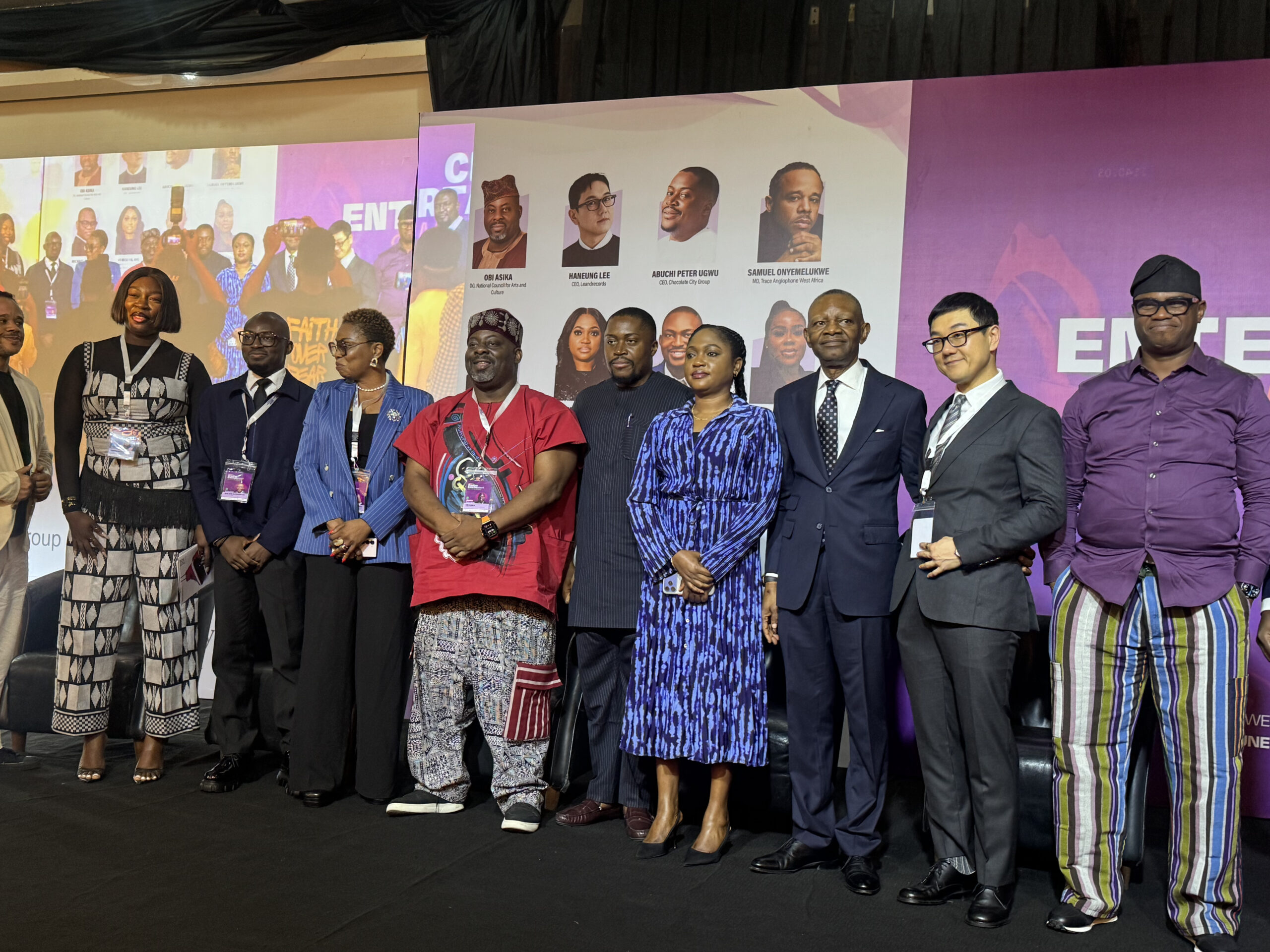 Panelists during the 2026 BusinessDay Creative Entertainment Summit. Credit: Creative Money Africa