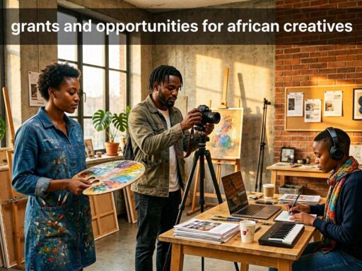 creative grants for African creators