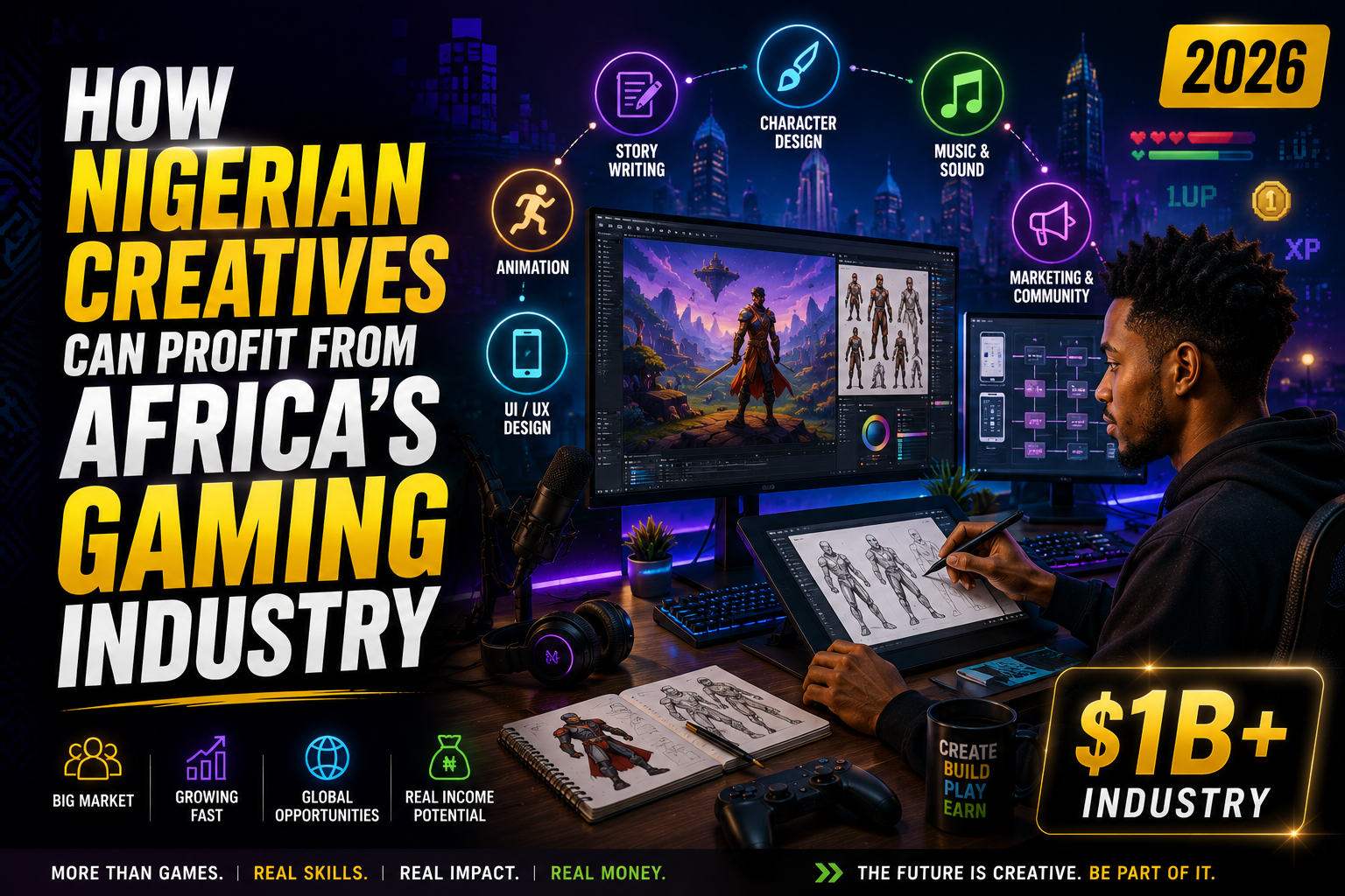How Creatives Can Profit From Africa's Gaming Industry