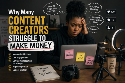 Content Creators Struggle to Make Money