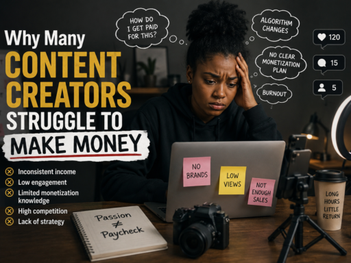 Content Creators Struggle to Make Money