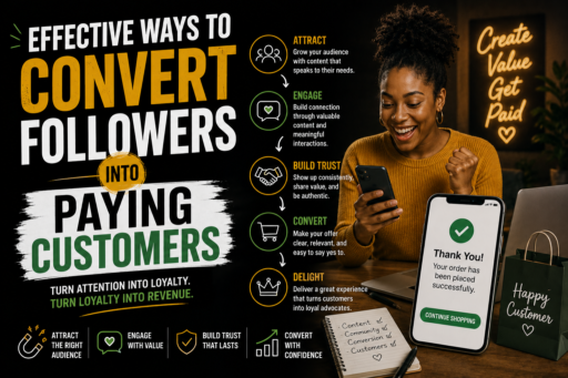 Most effective way to Convert Followers Into Paying Customers