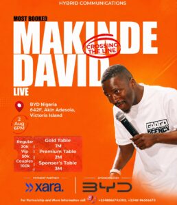 Makinde David Standup Comedy
