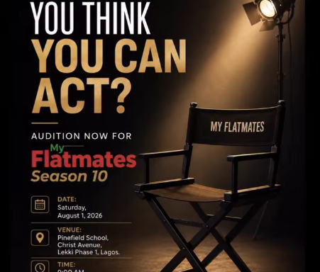 My Flatmates Season 10 audition in Lagos
