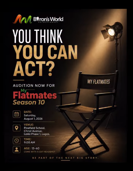 My Flatmates Season 10 audition in Lagos