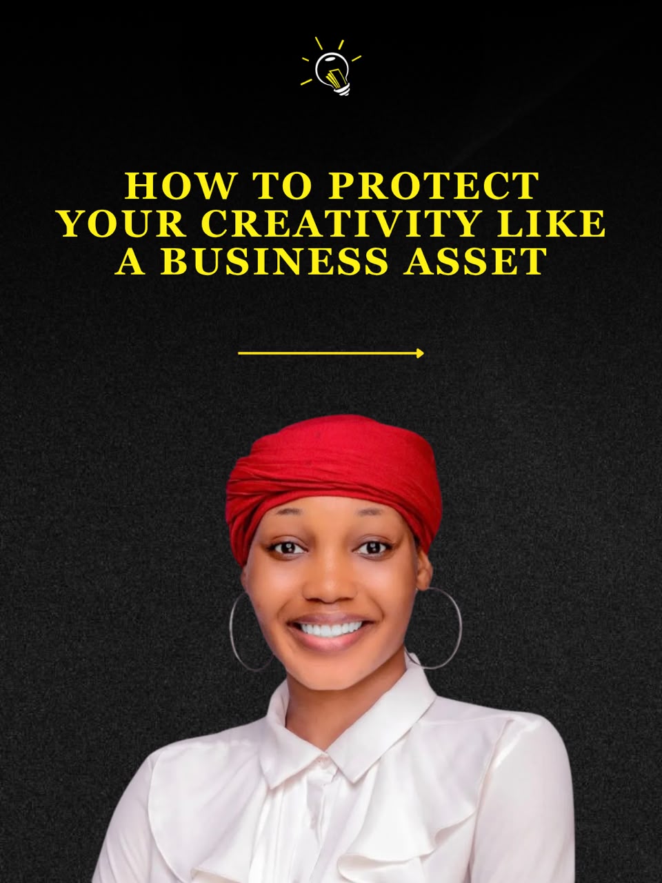 Amosa Shukurat speaking about intellectual property and monetizing creative work during a Creative Money Africa webinar