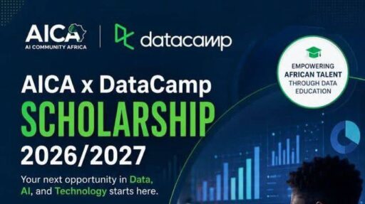 AICA DataCamp Scholarship 2026, DataCamp Donates Africa, data science scholarships, AI Community Africa, machine learning, data analytics