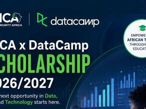 AICA DataCamp Scholarship 2026, DataCamp Donates Africa, data science scholarships, AI Community Africa, machine learning, data analytics