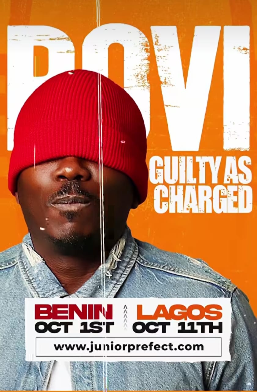 Bovi Guilty as charged October Comedy Show Benin and Lagos