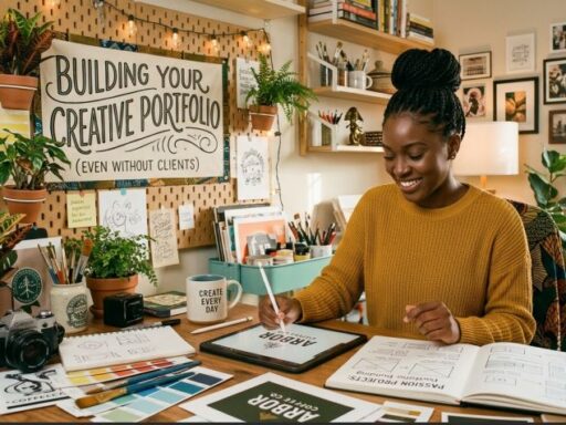 How to Build a Creative Portfolio with no clients