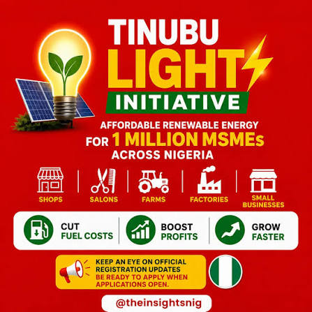 Tinubu Light Initiative 2 Tinubu Light Initiative 2