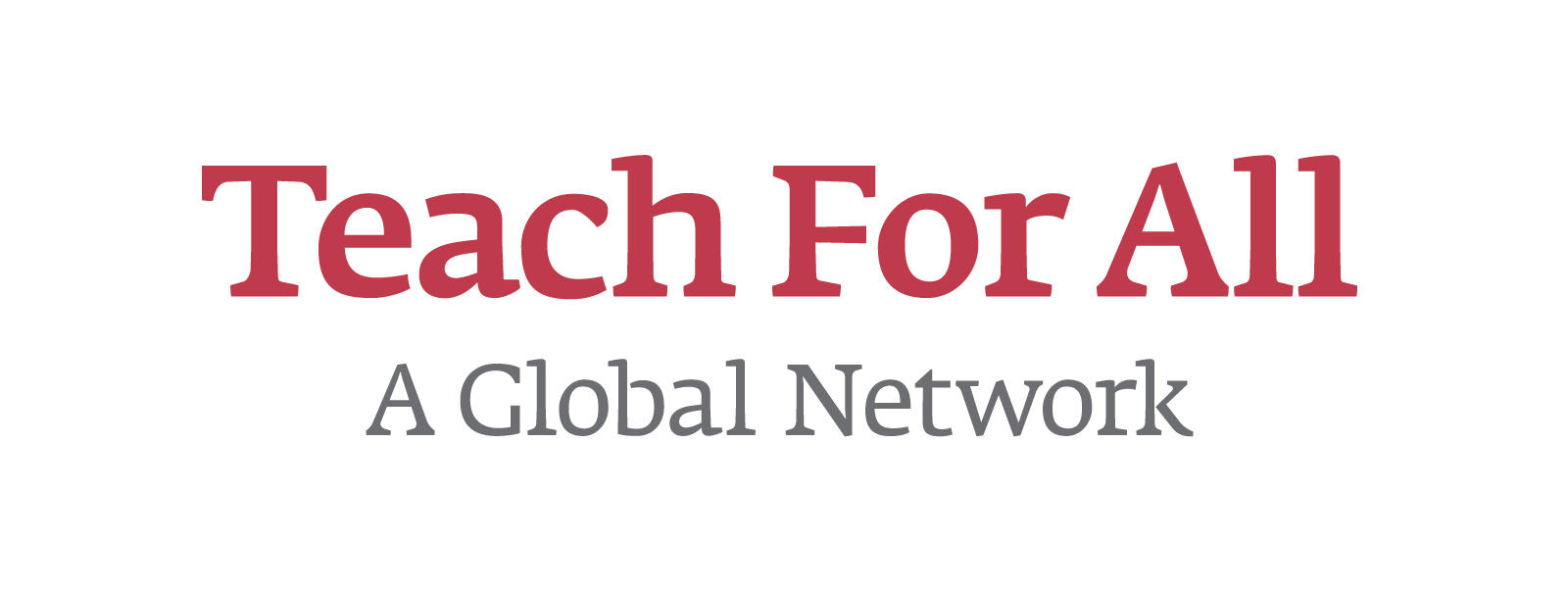Teach for all logo