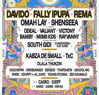 Afro Nation 2027 lineup