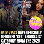 MTV VMAs Best Afrobeats category
